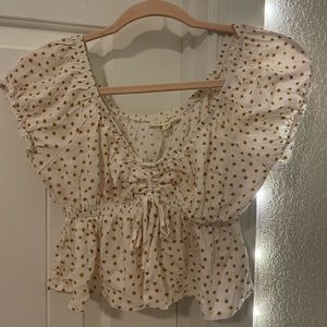 la hearts (pacsun) crop top